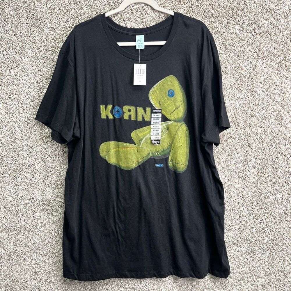 Hot Topic T-Shirt Men’s XXL Korn Issues Doll Short Sleeve NWT